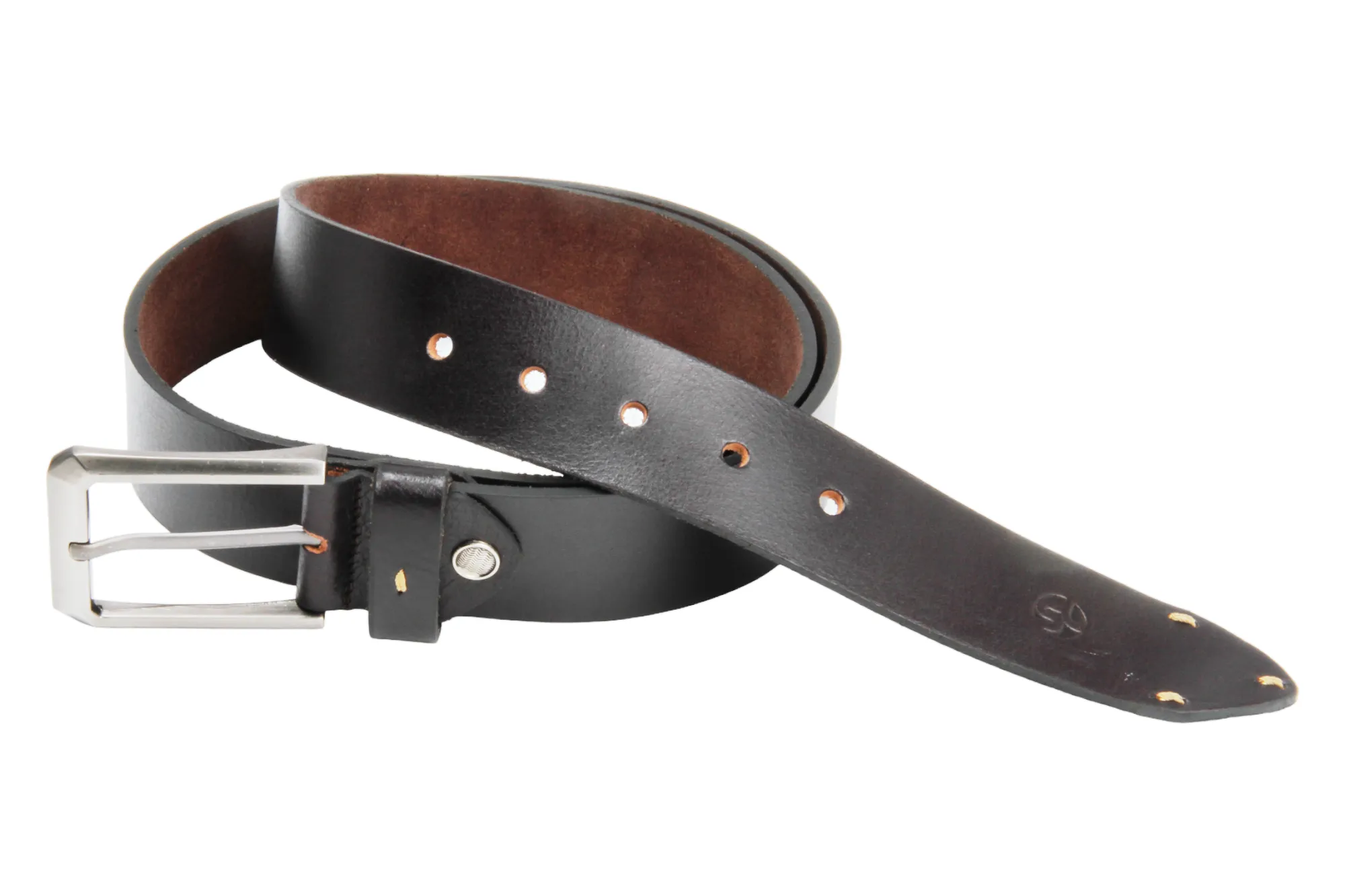 MENS LEATHER CASUAL BELT 996429