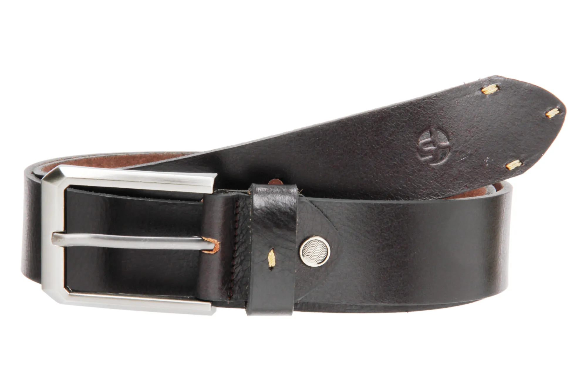 MENS LEATHER CASUAL BELT 996429