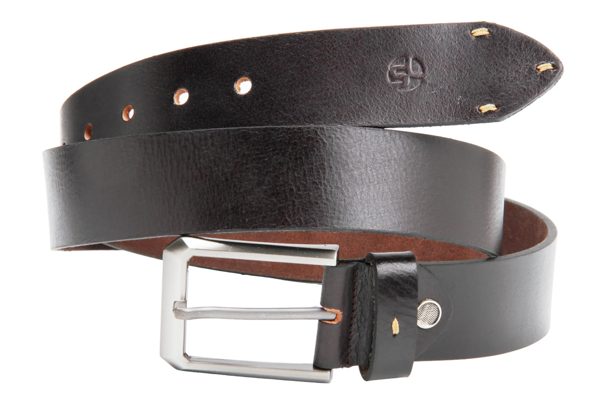 MENS LEATHER CASUAL BELT 996429