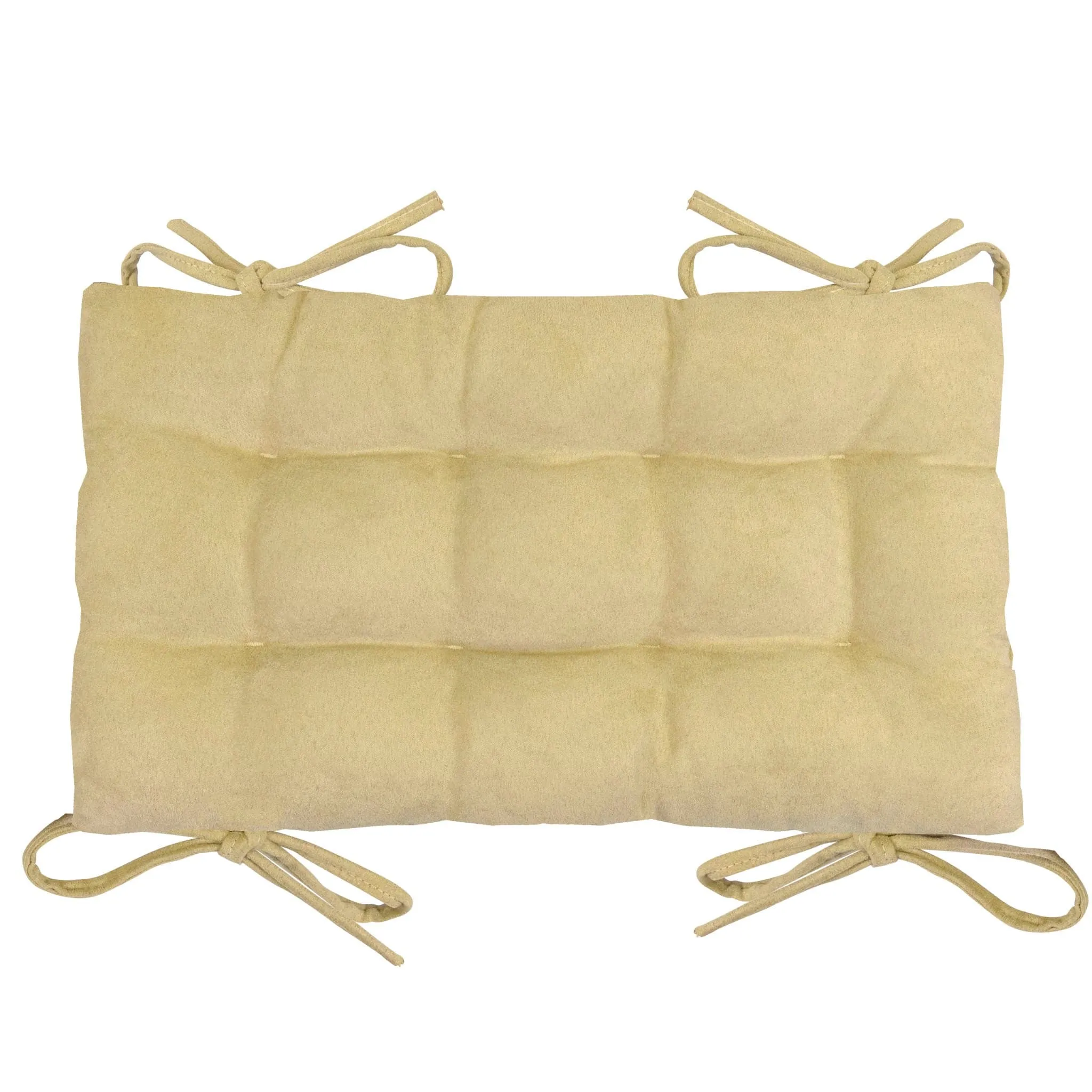 Micro-Suede Camel Saddle Stool Cushions - Gaucho Stool  / Satori Seat Cushions