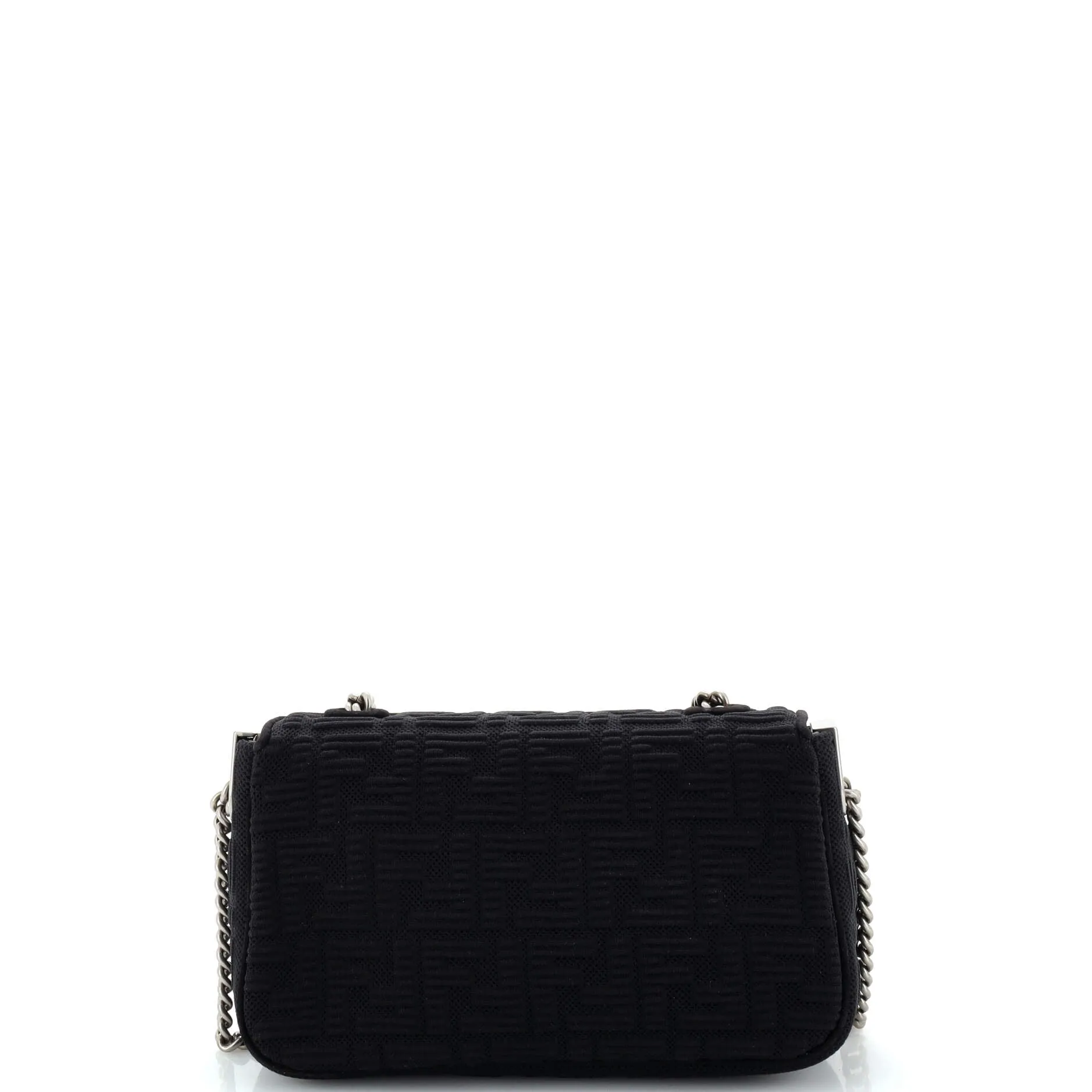 Midi Baguette Chain Bag Zucca Technical Mesh Medium