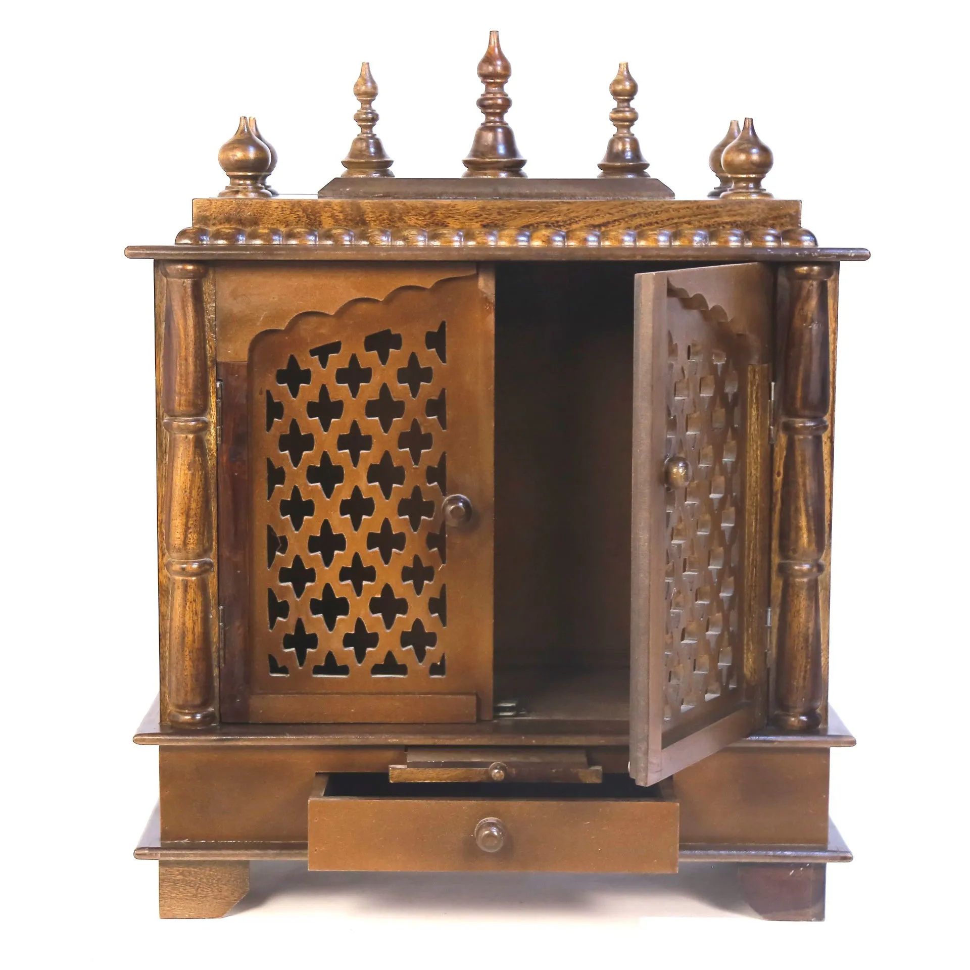 Minaret Style Wooden Temple