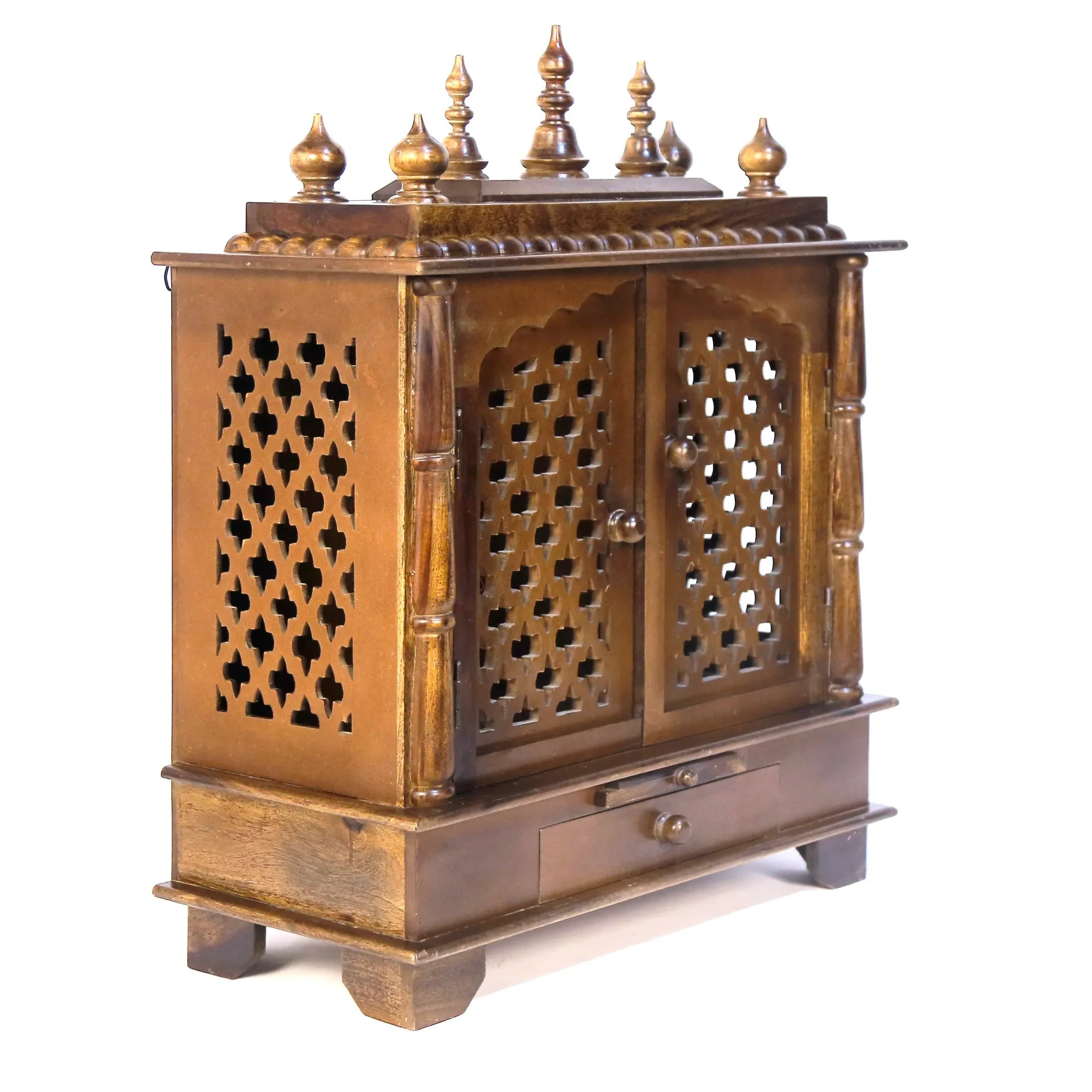Minaret Style Wooden Temple