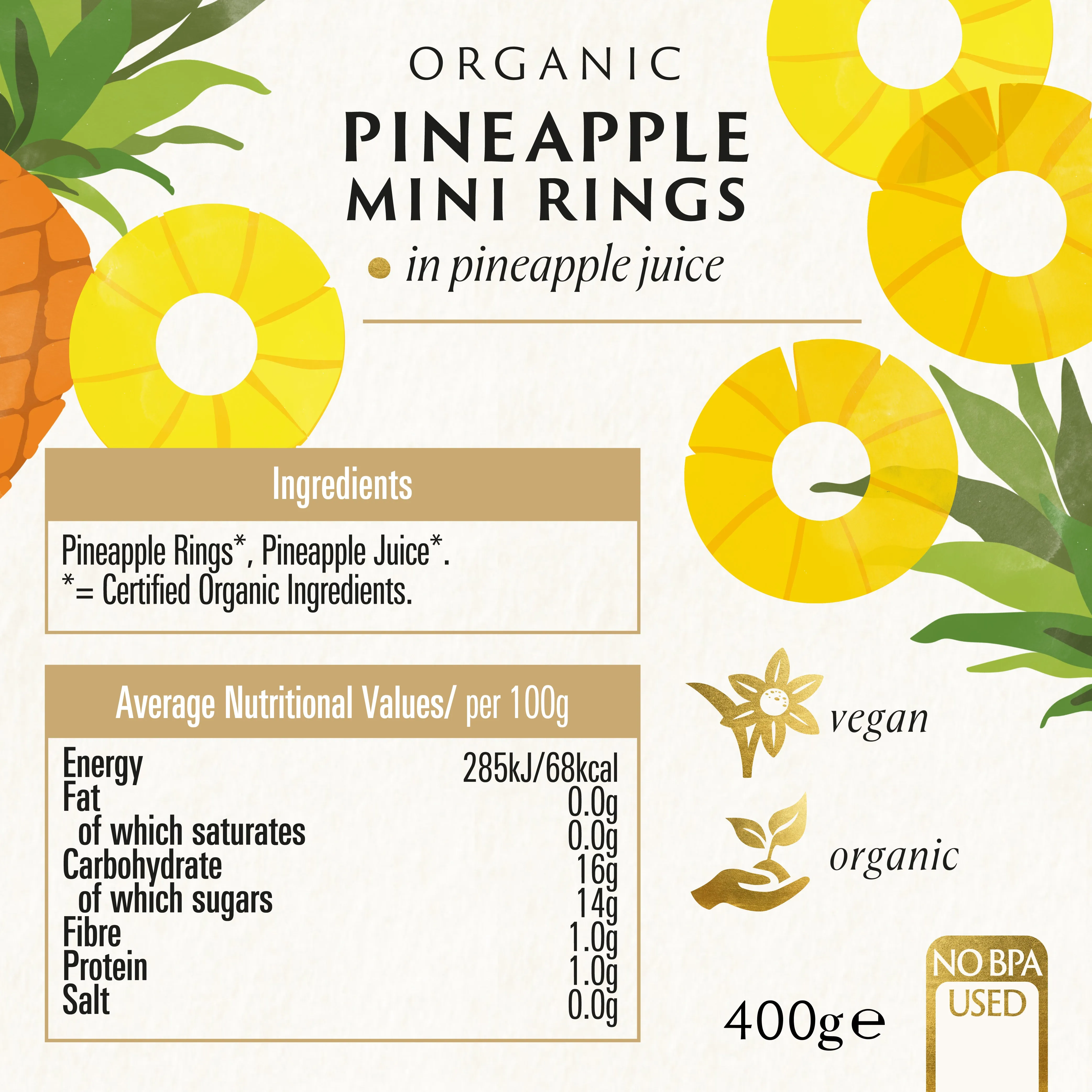 MINI PINEAPPLE RINGS