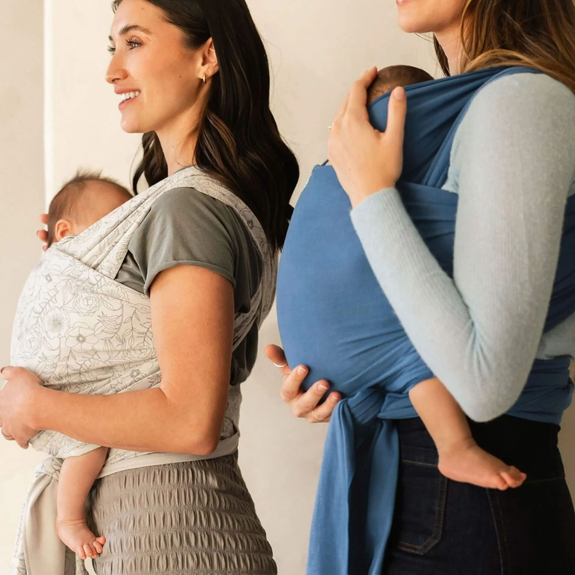Moby Classic Baby Wrap (Seaside Poppies)