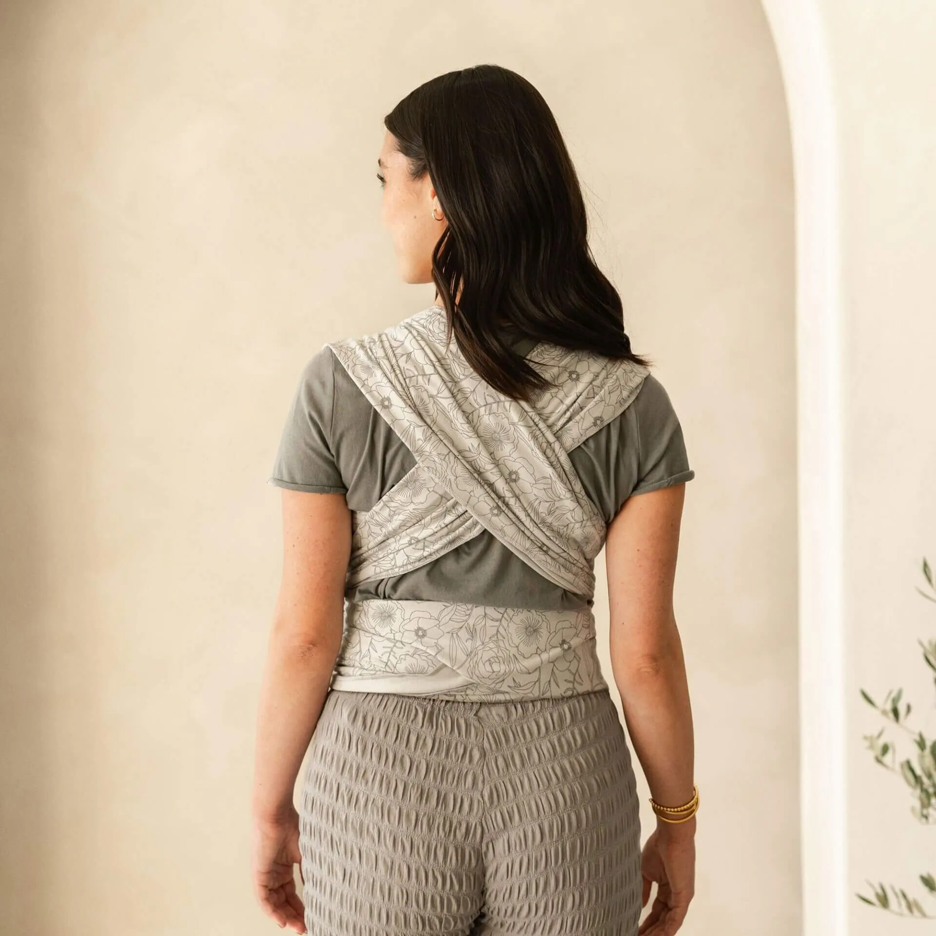 Moby Classic Baby Wrap (Seaside Poppies)