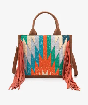 Montana West Southwestern Fringe Concealed Carry Tote