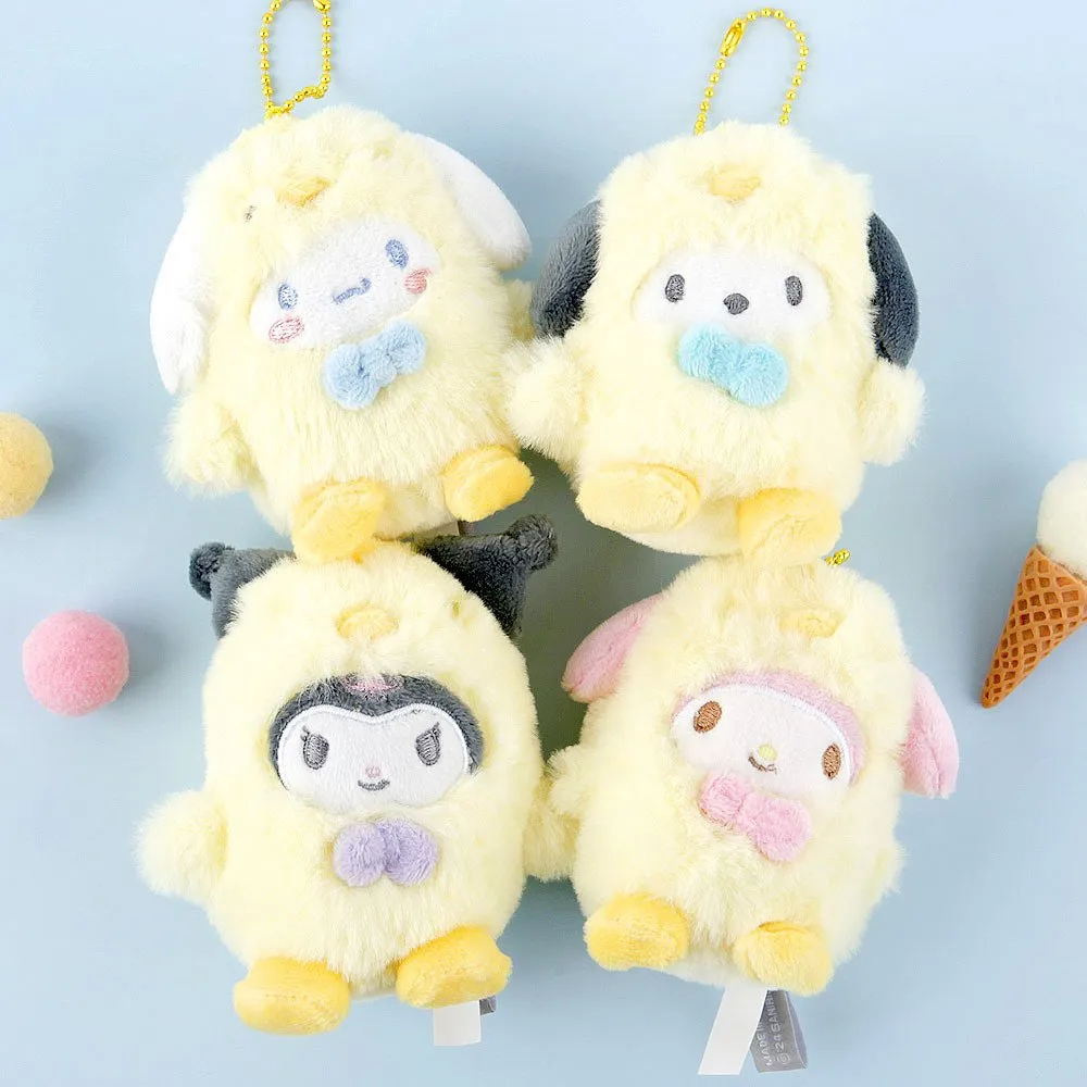 My Melody Chick Plush Keychain