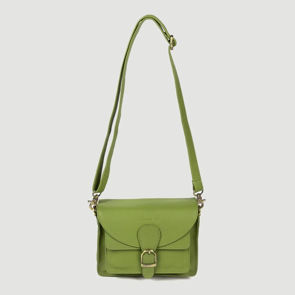 Natural leather purse