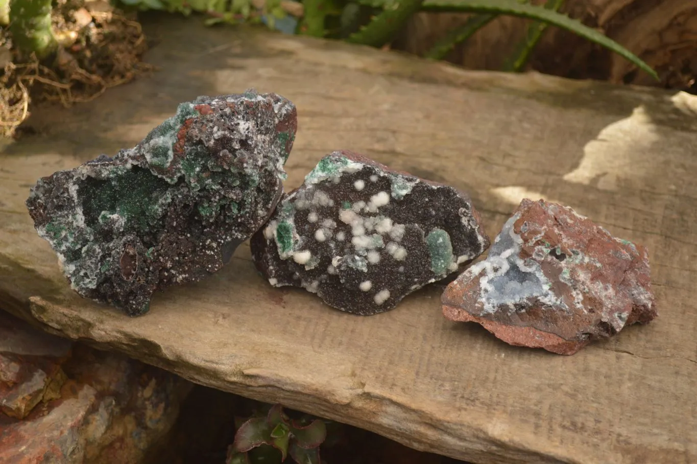Natural Rare Ball Malachite On Drusy Quartz & Dolomite Matrix  x 3 From Likasi, Congo