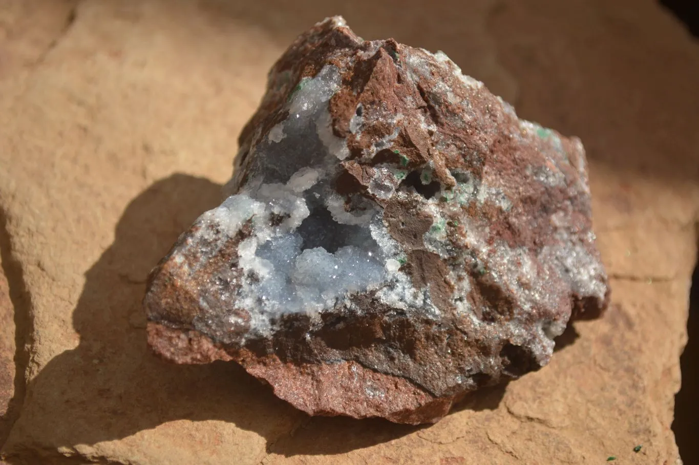 Natural Rare Ball Malachite On Drusy Quartz & Dolomite Matrix  x 3 From Likasi, Congo