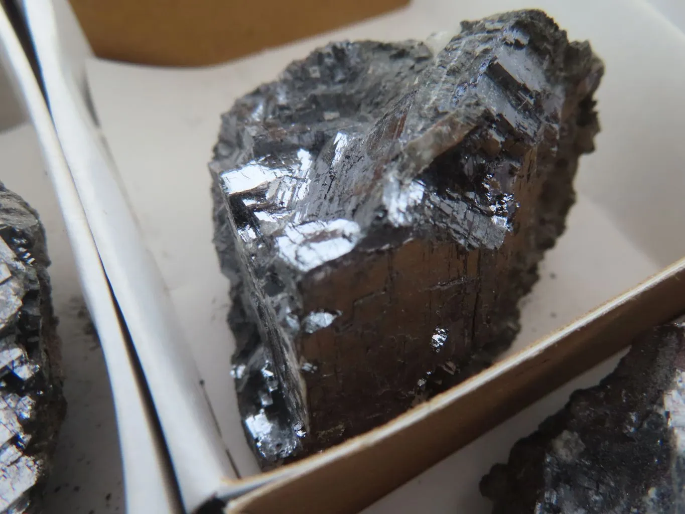 Natural Rare Silver Lead Galena Specimens x 12 From Namibia