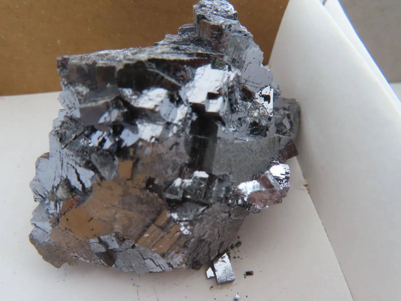 Natural Rare Silver Lead Galena Specimens x 12 From Namibia