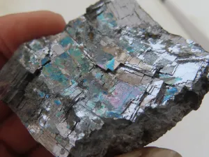 Natural Rare Silver Lead Galena Specimens x 12 From Namibia