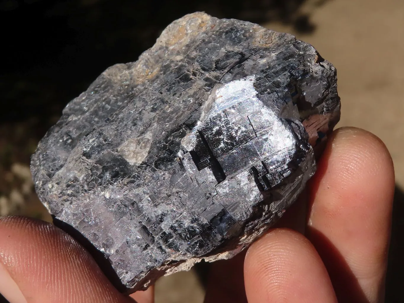 Natural Rare Silver Lead Galena Specimens x 6 From Kaokoveld, Namibia