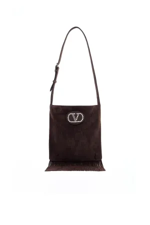 Nellcôte Suede Fringe Shoulder Bag