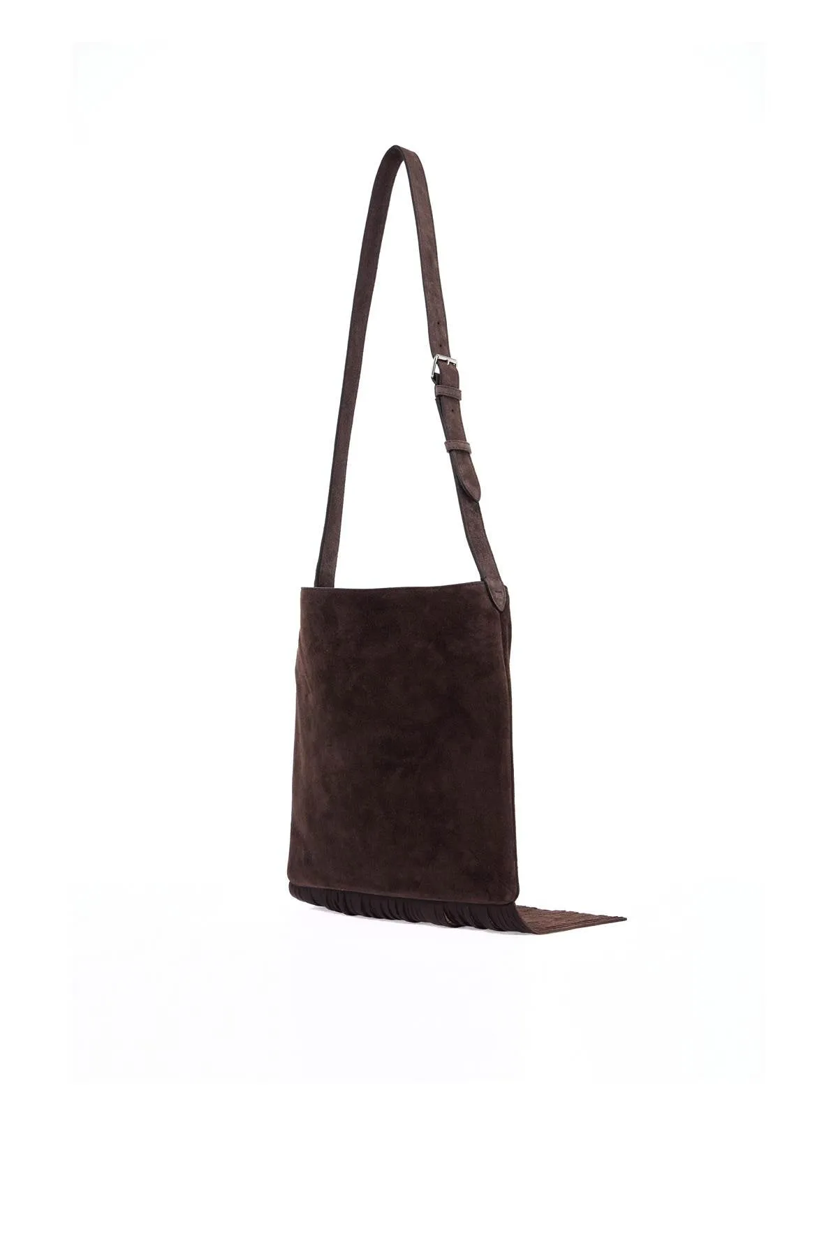 Nellcôte Suede Fringe Shoulder Bag