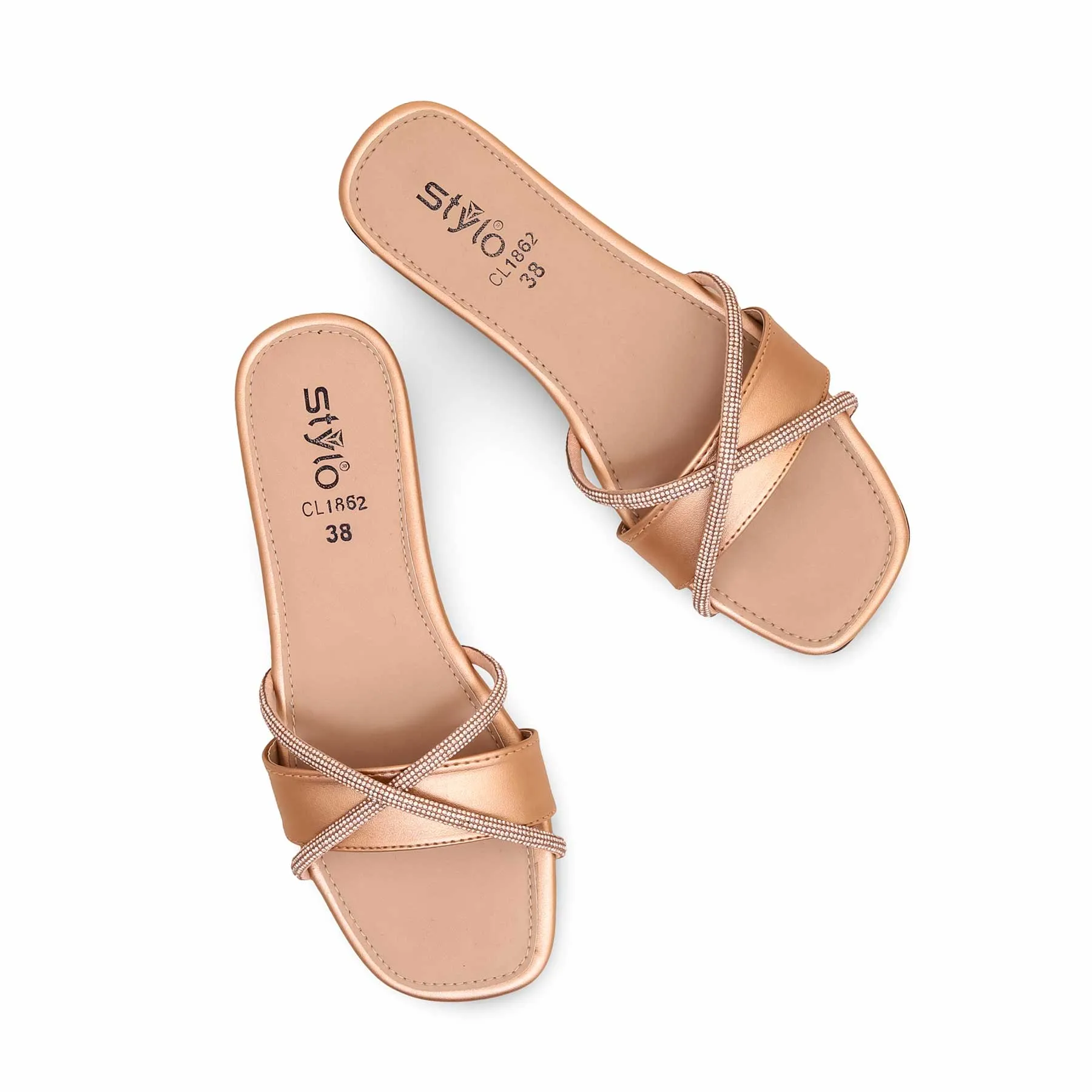 Peach Casual Slipper CL1862