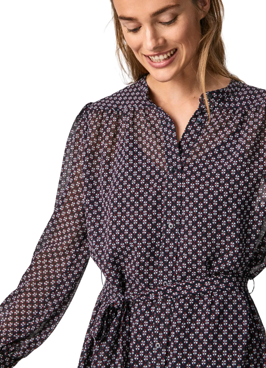 PepeJeans Vestito Midi Vaporoso Candy PL952910 multi