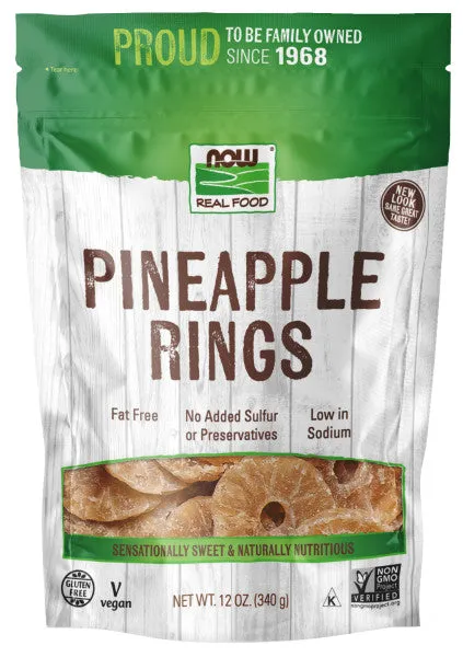 Pineapple Rings No Added Sulphur 12oz