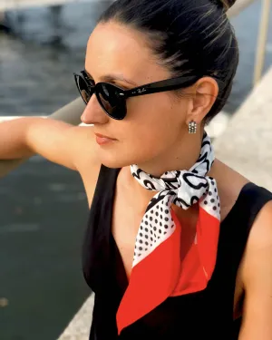 POP BK M SCARF