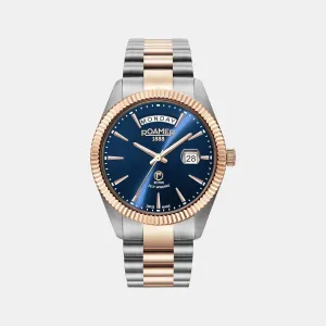 Primeline Daydate Men's Analog Stainless Steel Automatic Watch 981662 47 45 90