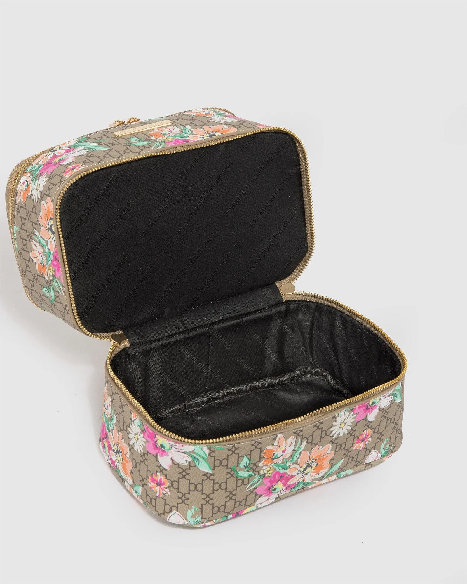 Print Summer Double Mono Cosmetic Case
