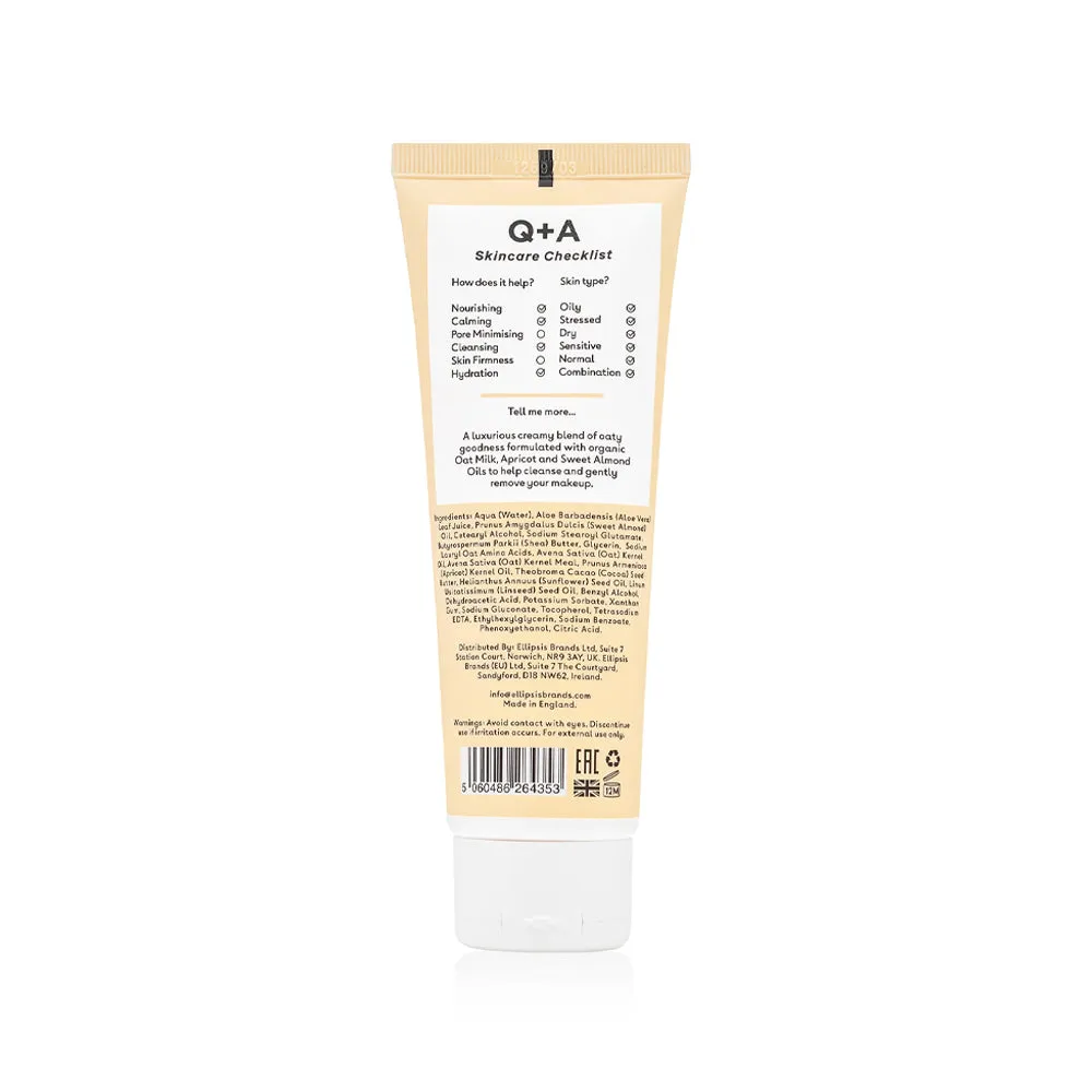 Q A Oat Milk Cream Cleanser