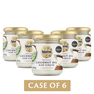 RAW VIRGIN COCONUT OIL - 6 PACK