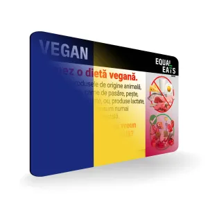 Romanian Vegan Card
