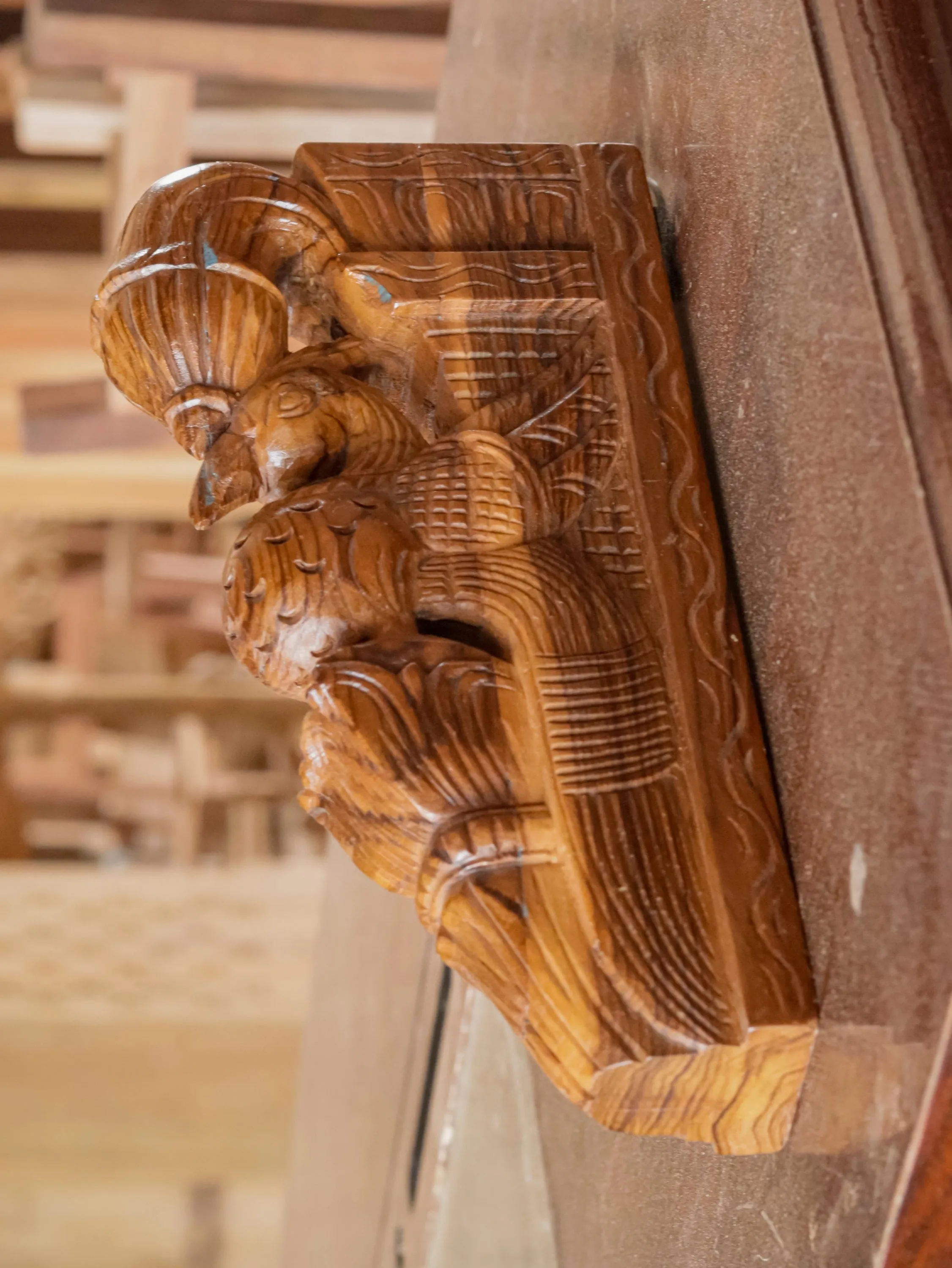Royal Bird Solid teak Door Bracket