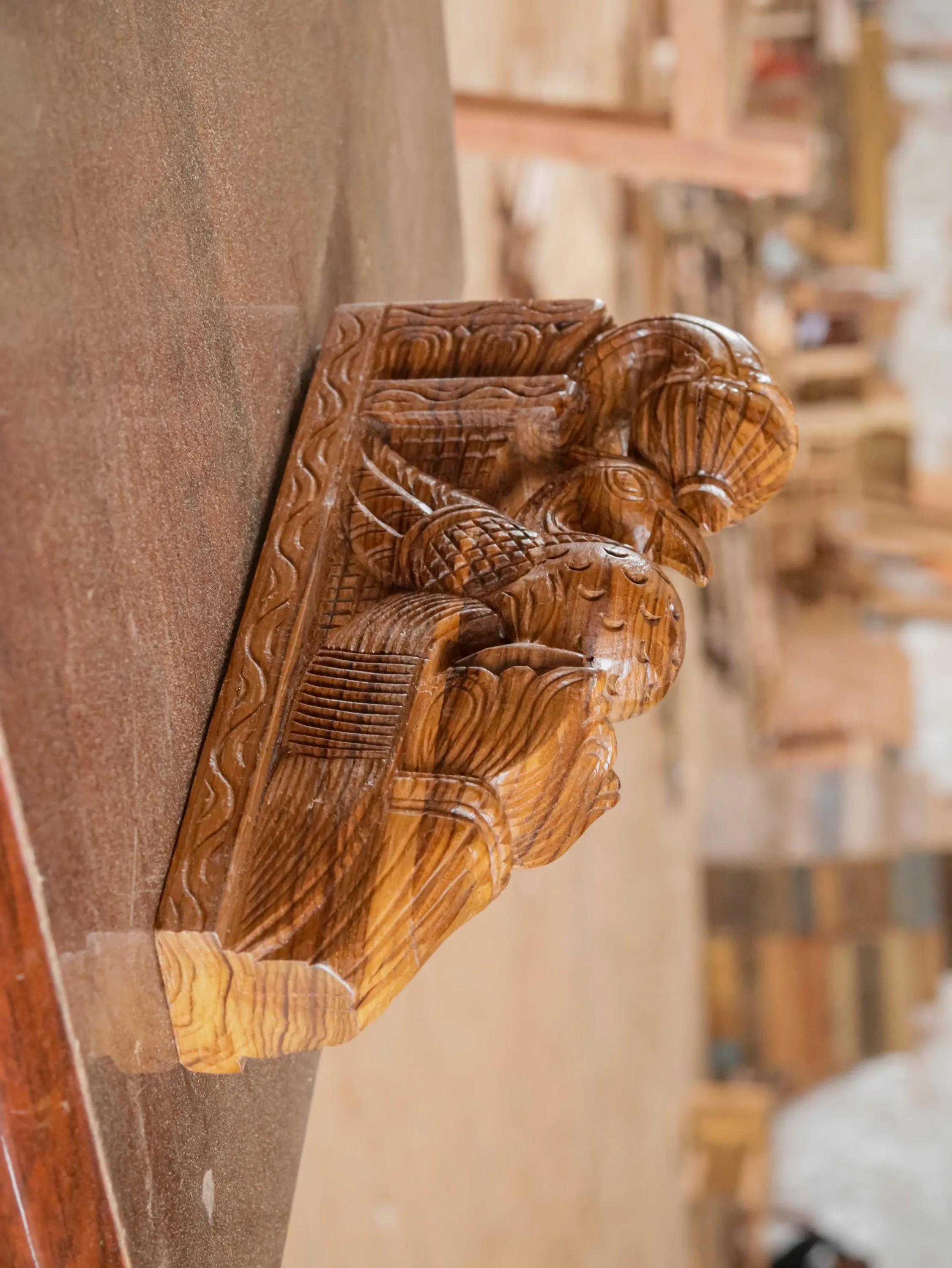 Royal Bird Solid teak Door Bracket