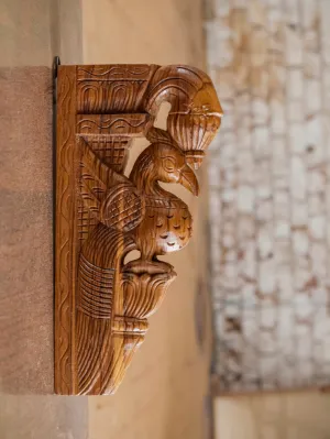 Royal Bird Solid teak Door Bracket