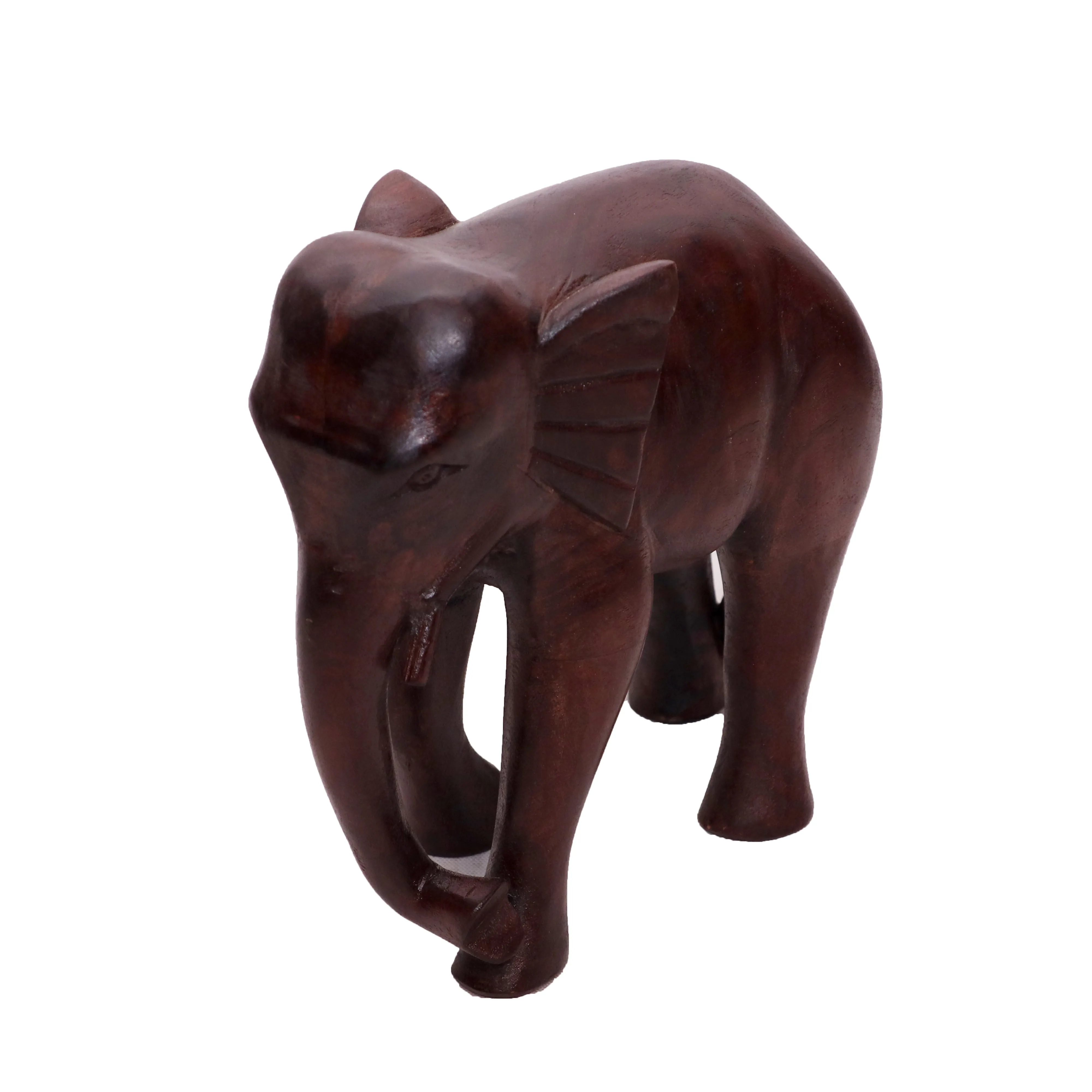 Royal Wooden Elephant (Gajraj) walking figurine