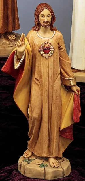 SACRED HEART STATUE, Fontanini, 43144