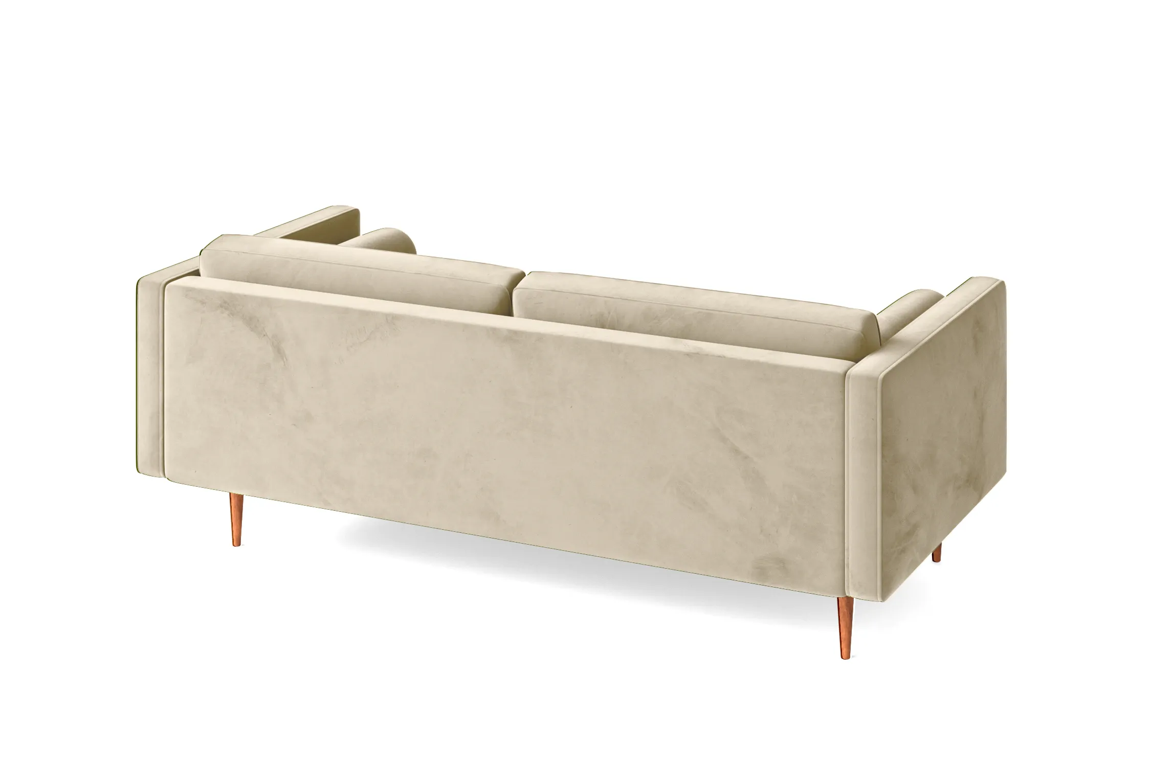 Salerno 2 Seater Sofa Cream Velvet