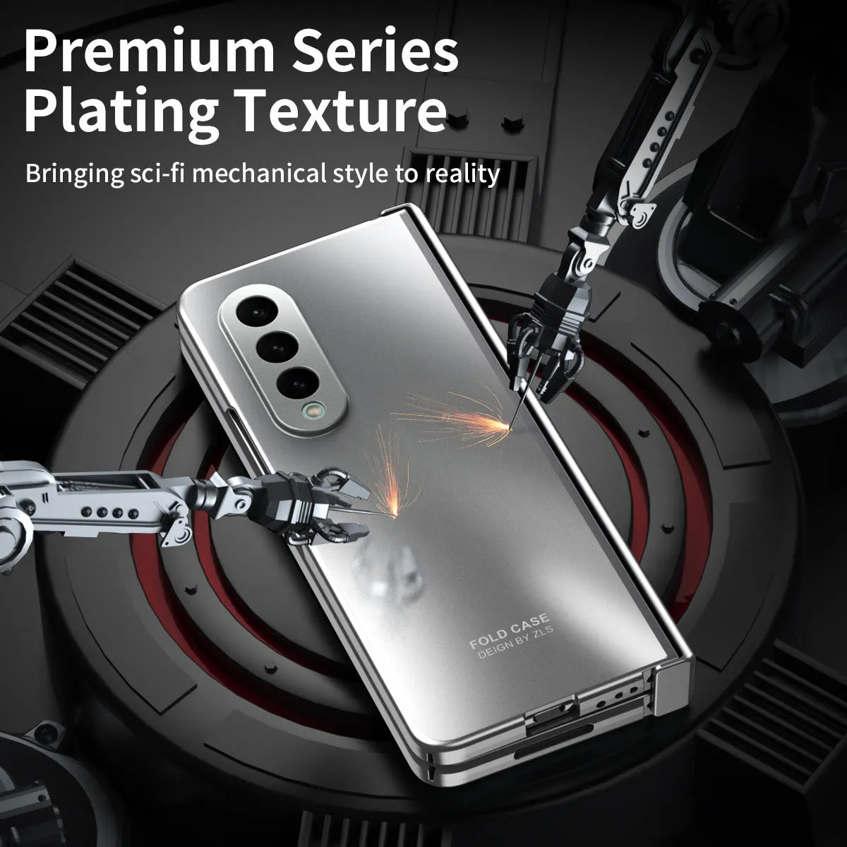 Samsung Z Fold Solid Color Slim Anti-Scratch Shockproof Phone Case for Samsung