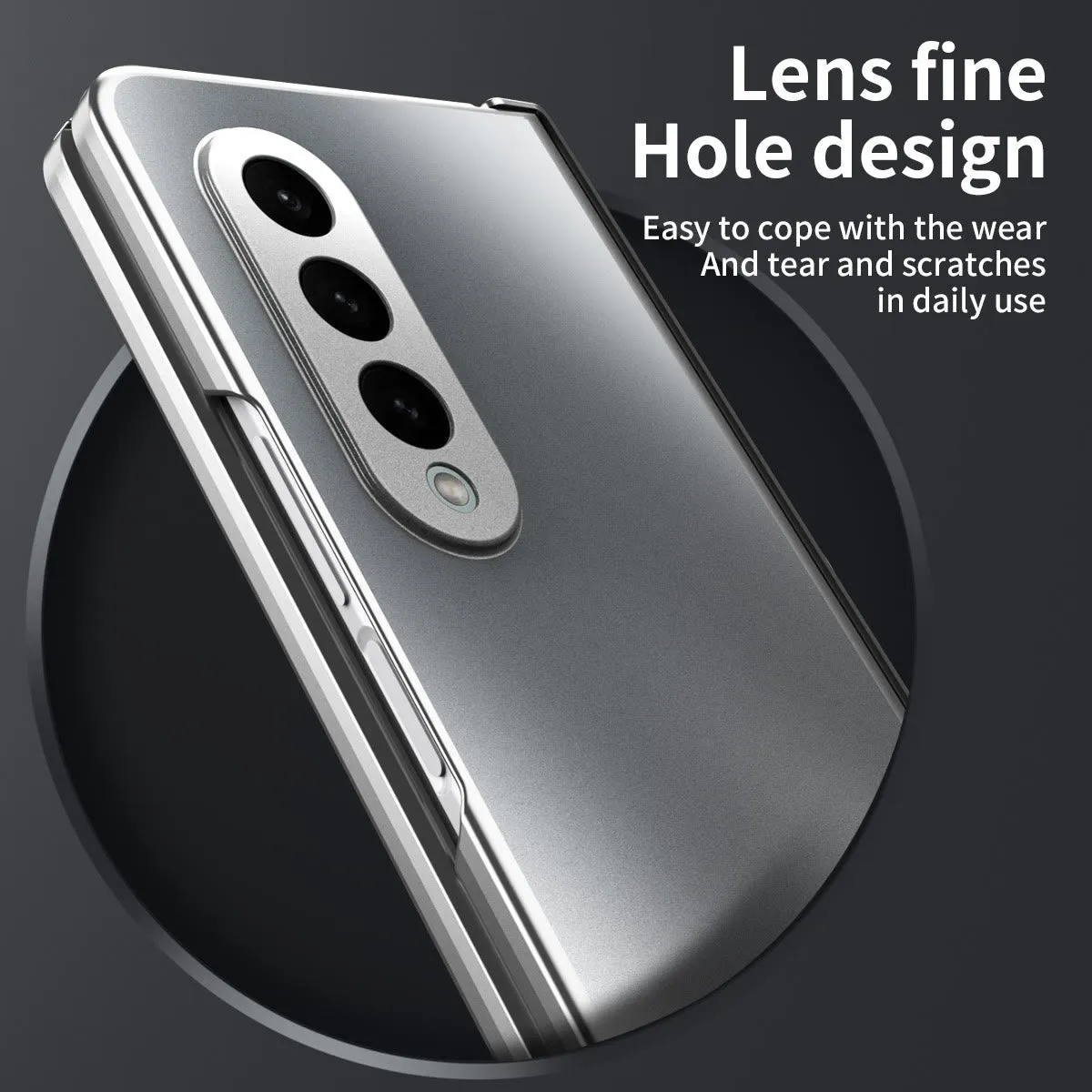 Samsung Z Fold Solid Color Slim Anti-Scratch Shockproof Phone Case for Samsung