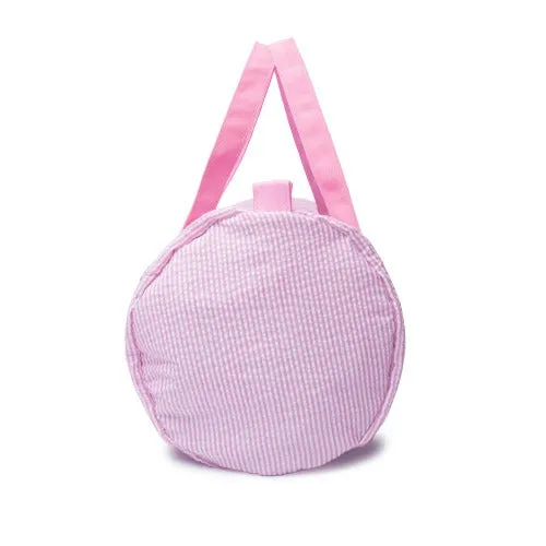 Seersucker Duffel Bag Personalized Duffel