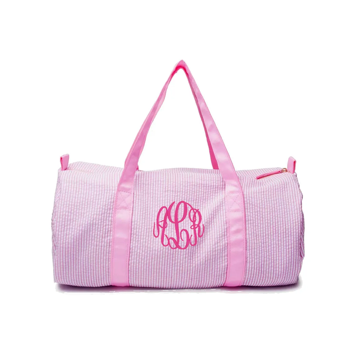 Seersucker Duffel Bag Personalized Duffel