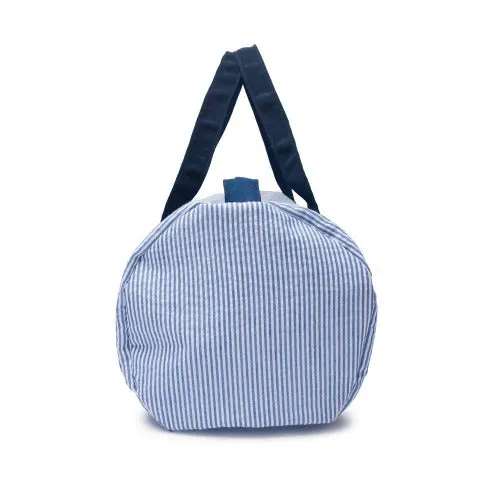 Seersucker Duffel Bag Personalized Duffel