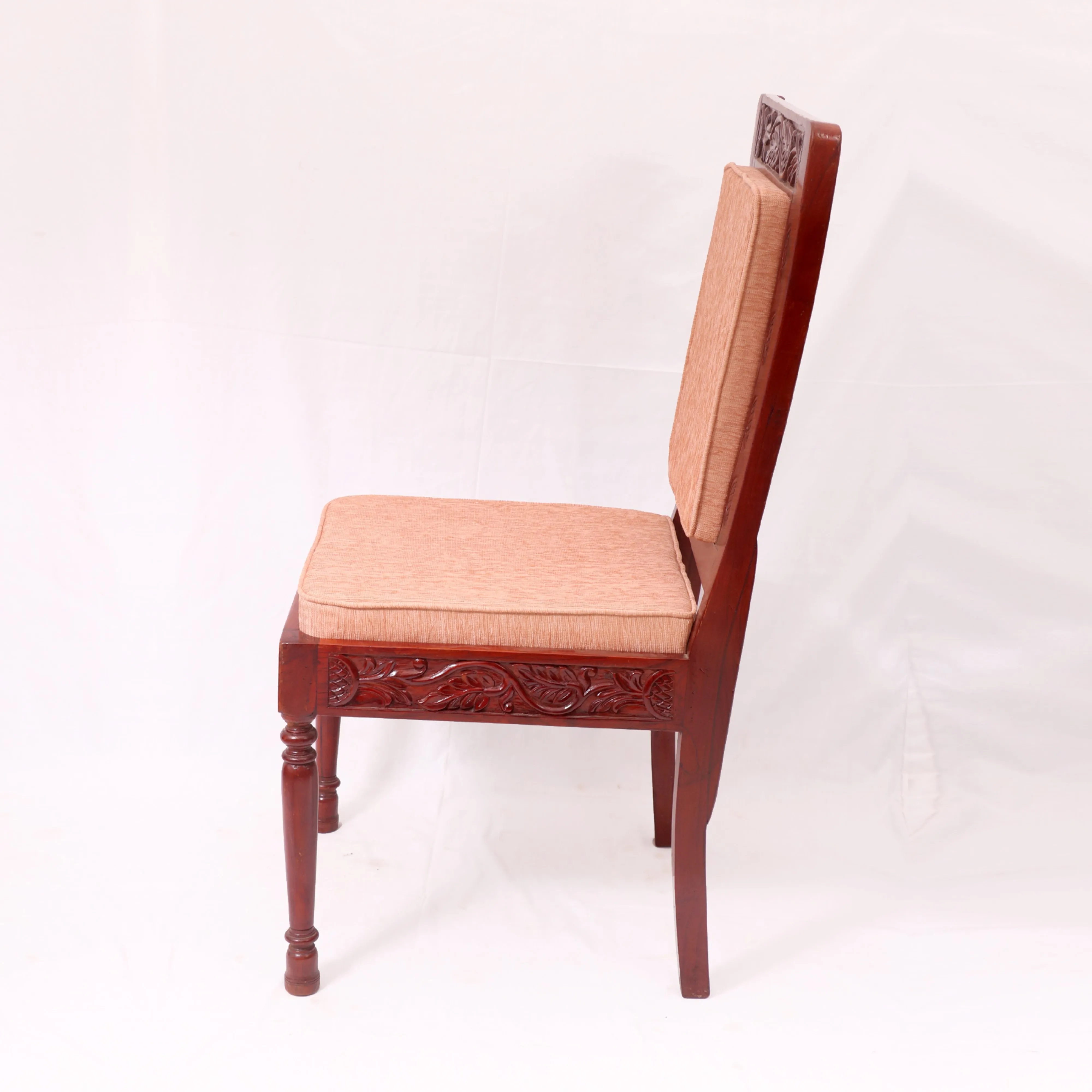 (Set of 2) Perfect Square Wooden Carving Chair