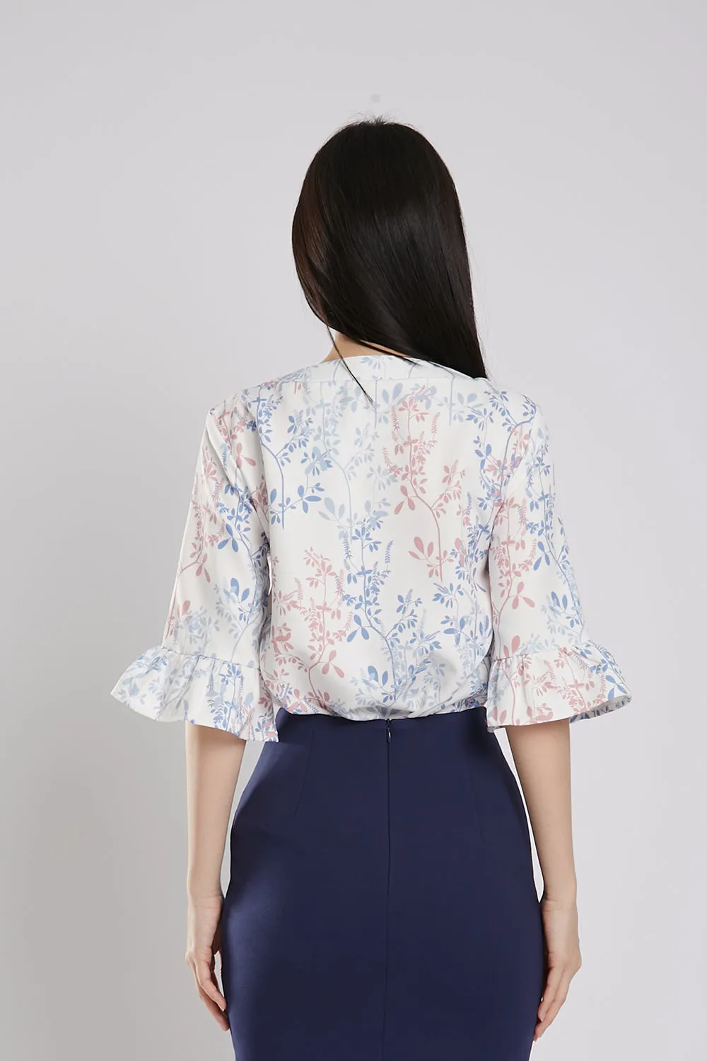 Sevynn Blouse in Floral Print