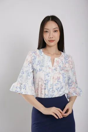 Sevynn Blouse in Floral Print