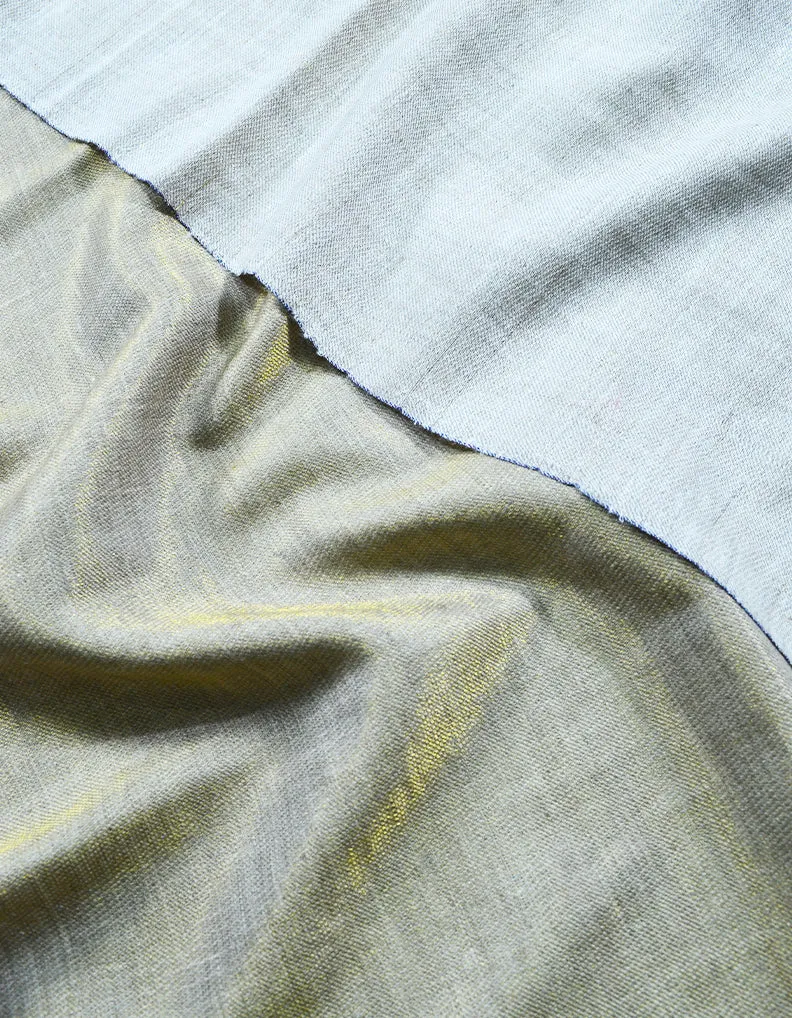 Silver Zari Reversible Pashmina Stole 8026