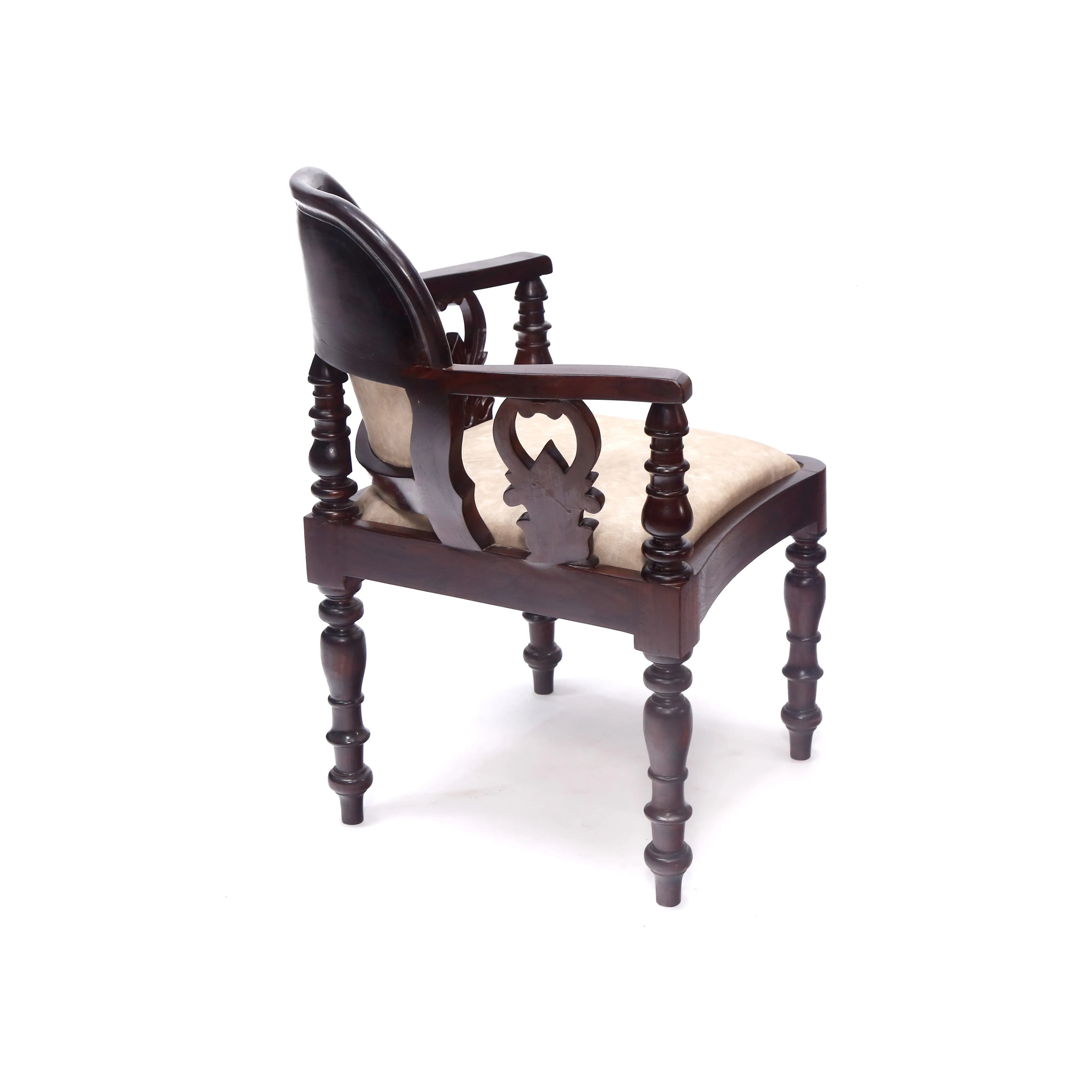 Simple Teak Carved Chair
