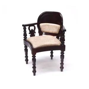 Simple Teak Carved Chair