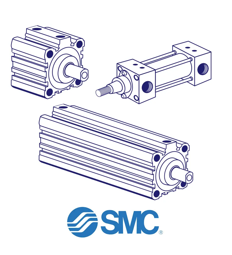 SMC CDQ2B25-30D-XB9 Pneumatic Cylinder