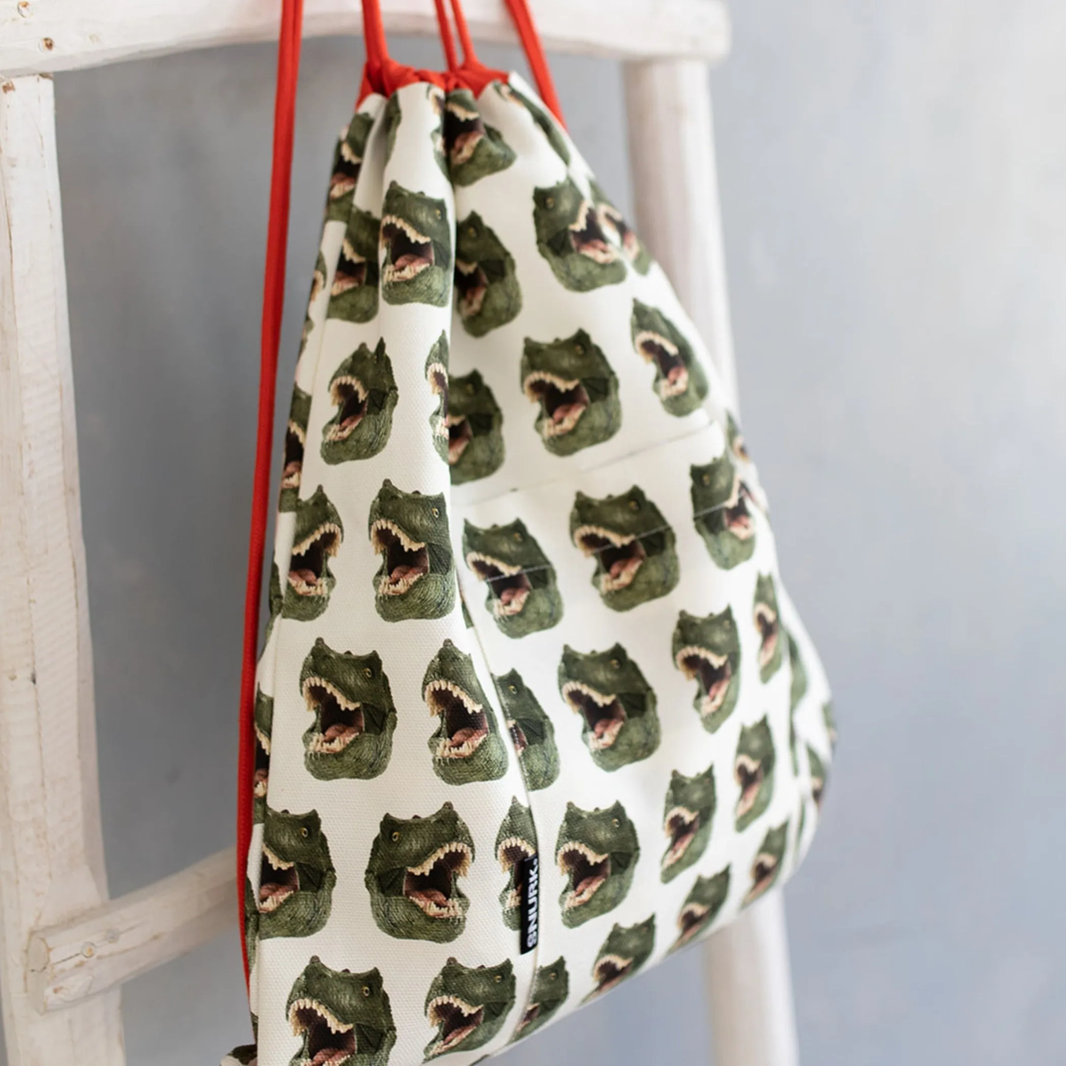 SNURK Canvas Backpack Dino