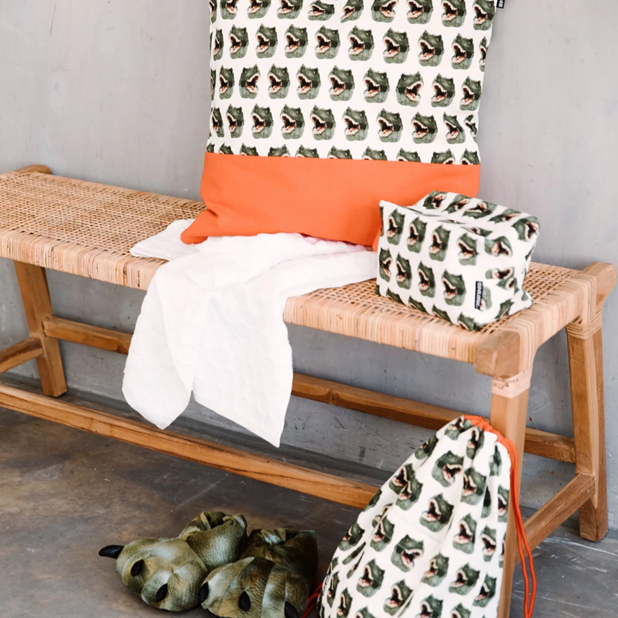 SNURK Canvas Backpack Dino